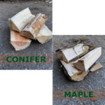 Conifer + Maple firewood